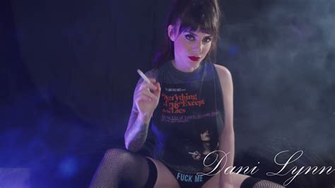 dani lynn smoking cork 100s in fme panties youtube