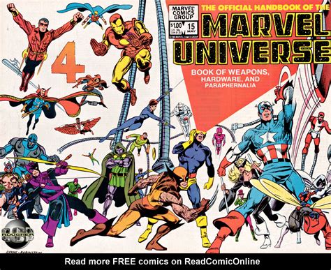 Read Online The Official Handbook Of The Marvel Universe Comic Issue 15