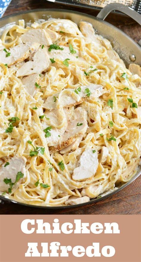 Chicken Alfredo Is A Classic Italian American Dish Made With Rich