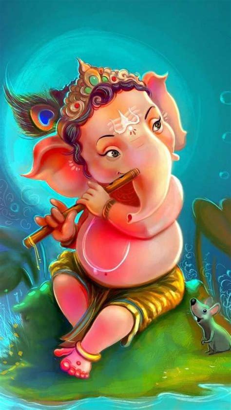 Bal Ganesh In 2019 Ganesha Pictures Lord Ganesha Paintings Lord