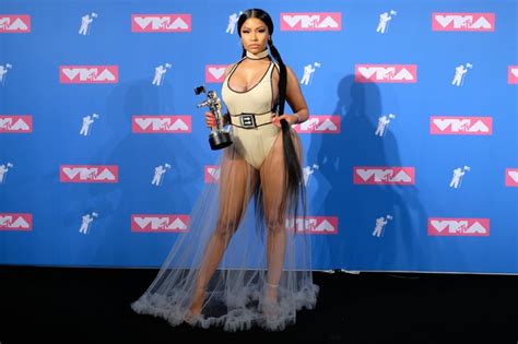 Nicki Minaj Outfit Vmas 2018 Popsugar Fashion Uk Photo 5