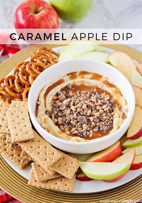 Caramel Apple Dip Only 4 Ingredients Recipe Caramel Apple Dip