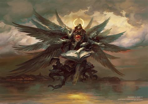 Azrael Angel Of Death — Angelarium The Encyclopedia Of Angels