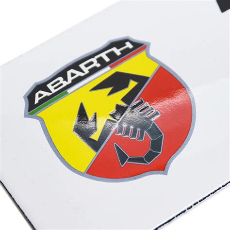 Abarth 500 Sign Boad Italian Auto Parts And Gadgets Store