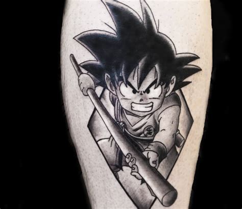 Learn 87 About Goku Tattoo Black And White Latest Indaotaonec