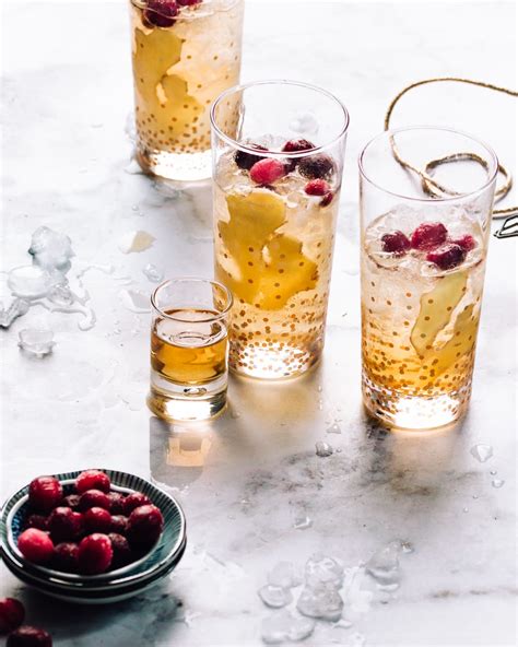 A Sparkling Bourbon And Ginger Cocktail Recipe Foodess