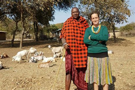 Woman Who Married Maasai Tribe Warrior After Meeting On Volunteering