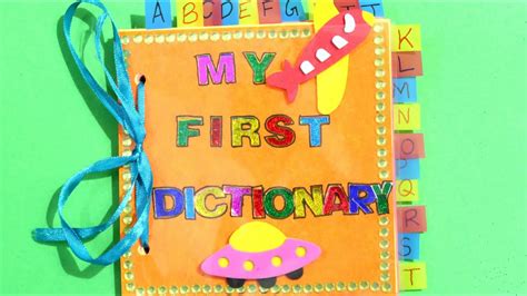 Dictionary For School Project Diy Dictionary Ideas Mini Dictionary
