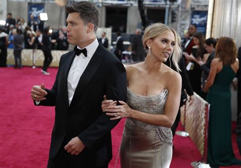 Scarlett Johansson Spike Lee Shine On Oscars Red Carpet Las Vegas