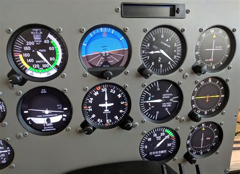 Cessna 172 Instrument Panel Template