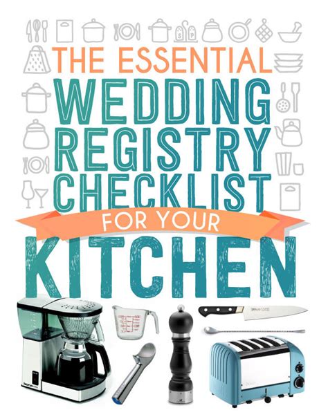 The Essential Wedding Registry List For Your Kitchen