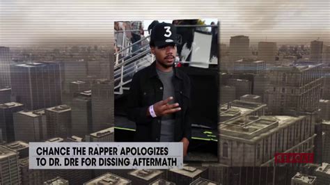 Chance The Rapper Apologizes To Dr Dre Rumor Report Youtube