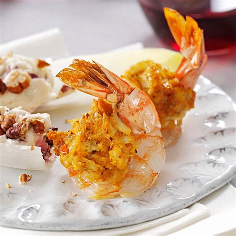 Shrimp appetizers make ahead : Stuffed Shrimp Appetizers Recipe | Taste of Home