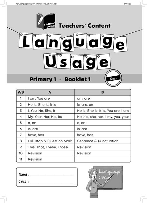 Kssr Year 1 English Syllabus Pdf English Worksheets Grade 1 Chapter