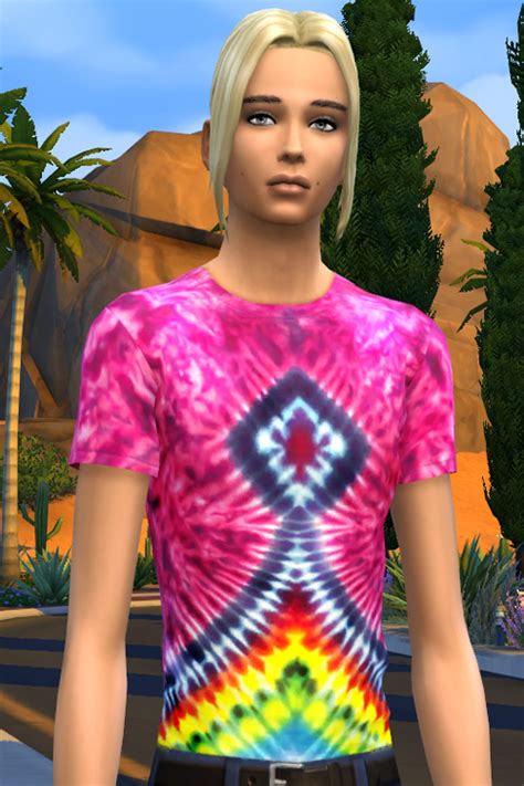 Mod The Sims Tie Dye T Shirts For Male