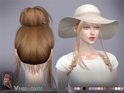 Hair Os0713 By Wingssims At Tsr Sims 4 Updates