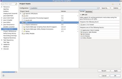 The catalog of the table. AWS, GCP, Linux, Ansible, Java, MicroProfile, JBoss, Weblogic: Create JPA2 Weblogic 10.3.4 ...