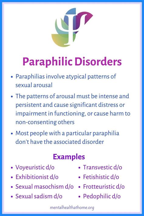 What Is A Paraphilic Disorder Mental Health Home