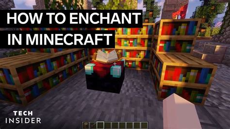 How To Enchant In Minecraft Youtube