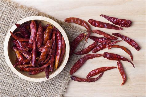 Chile De Arbol 5oz Dried Whole Red Chili Peppers Premium All Natural