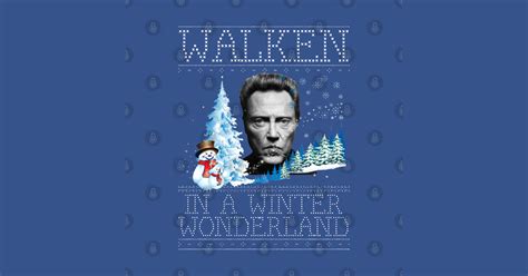 Walken In A Winter Wonderland Christmas Knit Christopher Walken