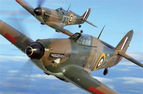 Battle Of Britain Last 13 Hurricane Fighter Planes Commemorated Uk