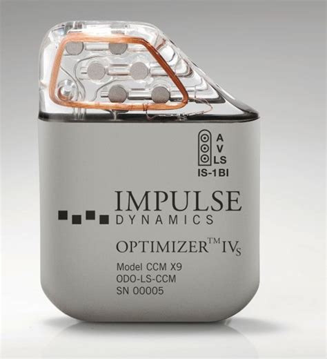 Impulse Dynamics Launches Ce Marked Optimizer Ivs System For The