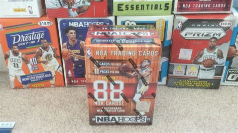 First Look At A Panini Hoops Basketball Blaster Box Youtube