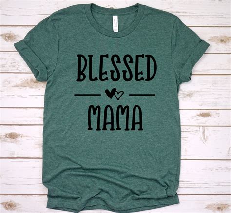 blessed mama shirt blessed mom tshirt cute mom shirt etsy 日本
