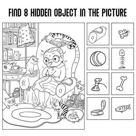 Find The Hidden Object Printable Worksheet24
