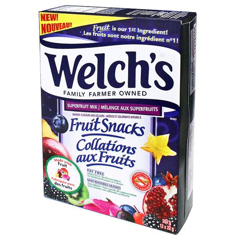 Welchs Superfruit Mix Fruit Snacks 264g London Drugs