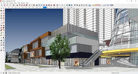 3d Sketchup 395 Commercial Complex Cgtrader