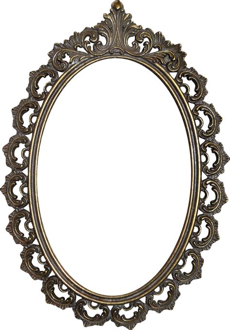 Golden Mirror Frame Png Image With Transparent Background Png Arts