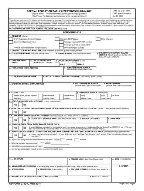 Dd Form 2792 Fill Out And Sign Online Dochub
