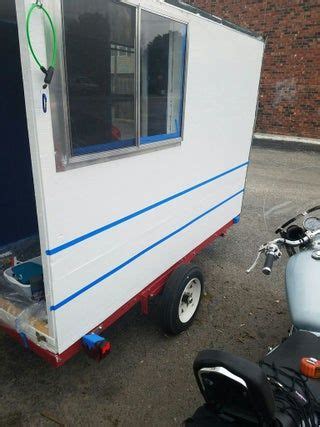 Maybe you would like to learn more about one of these? DIY 4X8 Micro-Tiny House Camper on Harbor Freight Trailer in 2020 | Tiny house camper, Homemade ...