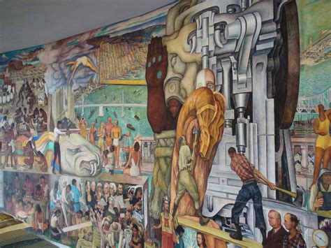 Diego Riveras Mural Panamerican Unity At San Francisco Flickr