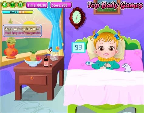 Baby Hazel Goes Sick Juego Online Gratis Misjuegos