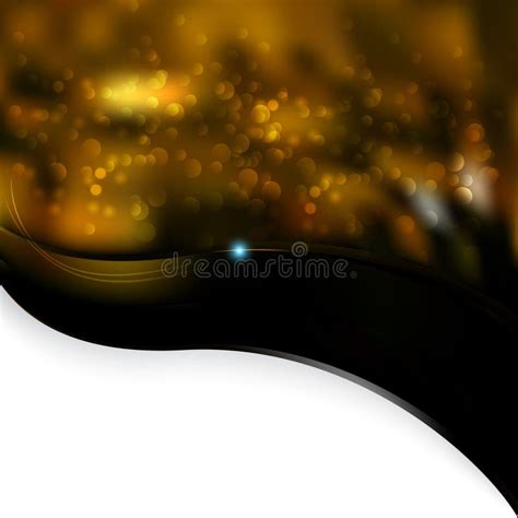 Abstract Orange And Black Wave Powerpoint Background Beautiful Elegant