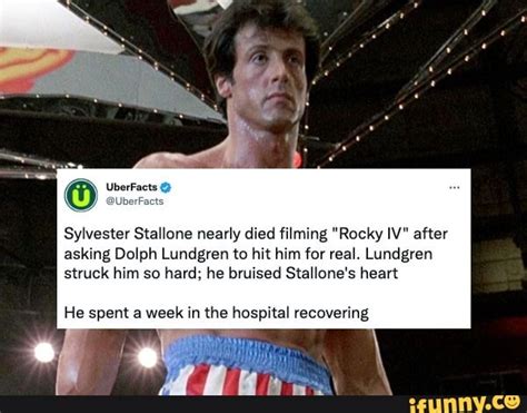 Sylvester Stallone Nearly Died Filming Rocky Iv After Asking Dolph Lundgren To Hit Him For