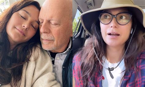 Esposa De Bruce Willis Reconoce Que No Es Buena Haciéndose Cargo Del Actor