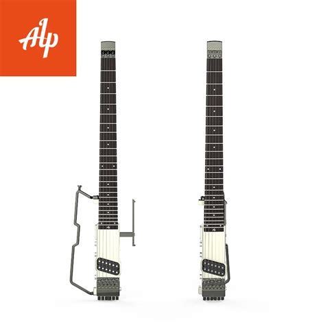Alp Headless Travel Electric Guitar Ft 200s Foldable Guitar Metal