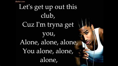 Alone Trey Songz Lyrics Youtube