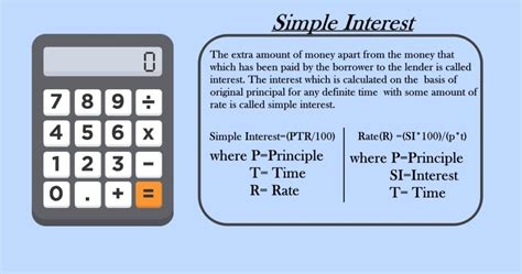Best Simple Interest Rate Calculator Definition Formula