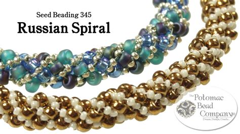 Make A Russian Spiral Bracelet Or Necklace Seed Bead Tutorial