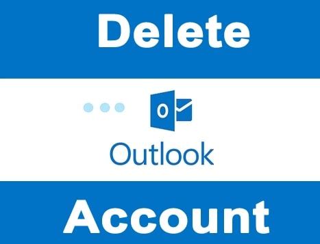 How To Delete Outlook Account Permanently Within Few Minutes Easy Steps Media Sector