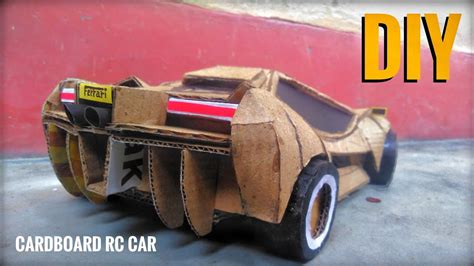How To Make Remote Control Car At Your Home From Cardboard Diy Remote