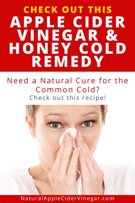 Apple Cider Vinegar And Honey Recipe For Coughs And Colds All Natural Home Vinegar And Honey