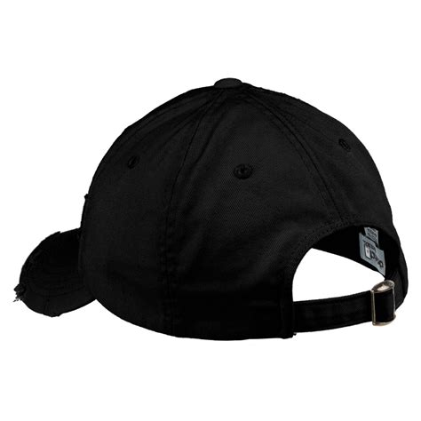 District Dt600 Distressed Cap Black Full Source