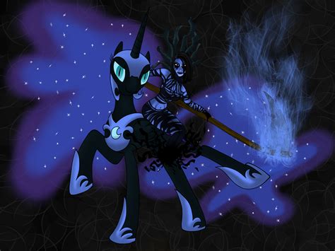 What If Nightmare Moon Was Sent To The World Of Brütal Legend Game