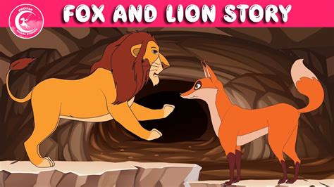 Fox And Lion Story Kids Short Story English Fairy Tale English